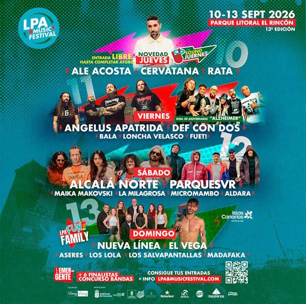 El LPA BMusic Festival reivindica la diversidad musical con cuatro jornadas junto al mar