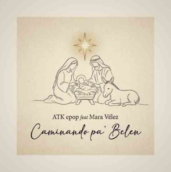 Atk Epop y Mara Velez caminando pa belen