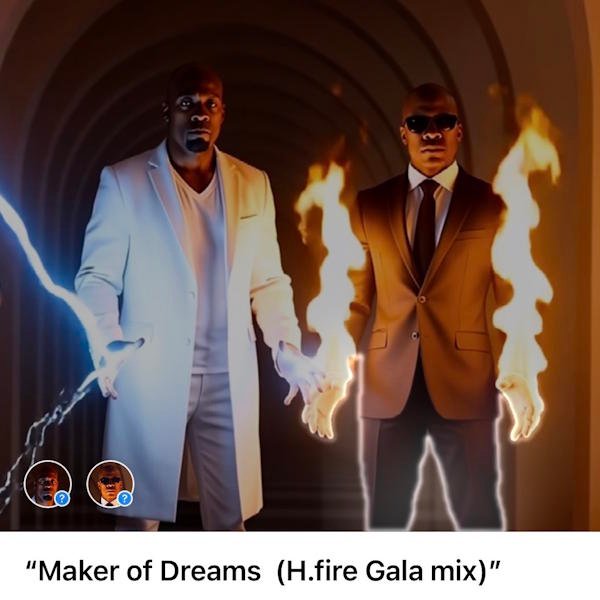 Azraelle. presenta "Maker of Dreams (H.fire Gala mix)": un viaje electrónico entre el pop y la energía de la pista de baile