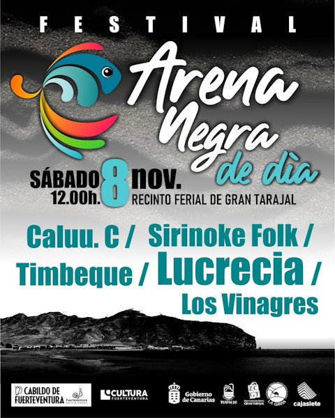 Caluu C en el festival Arena Negra en FuerteVentura