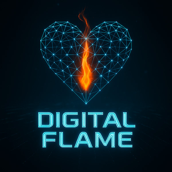Candy Caroline digital flame