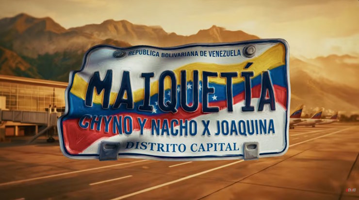 Chino y Nacho con Joaquina Maiquetia