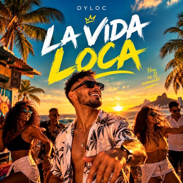 Dyloc invita a disfrutar del presente con “La Vida Loca”, un tema latino para celebrar los pequeños momentos