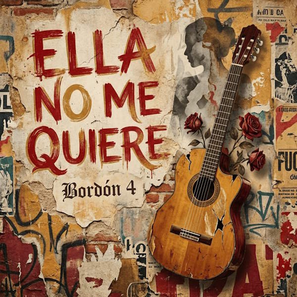 Bordón-4 aborda el desamor y la dificultad de expresar los sentimientos en "Ella no me quiere"