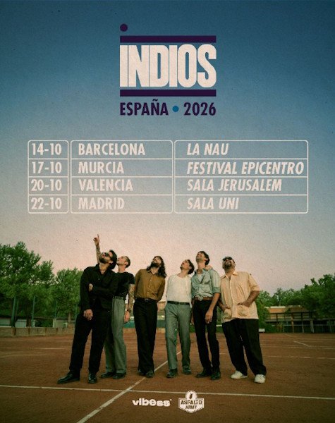 Indios anuncia su primera gira por España tras consolidar su regreso a los escenarios
