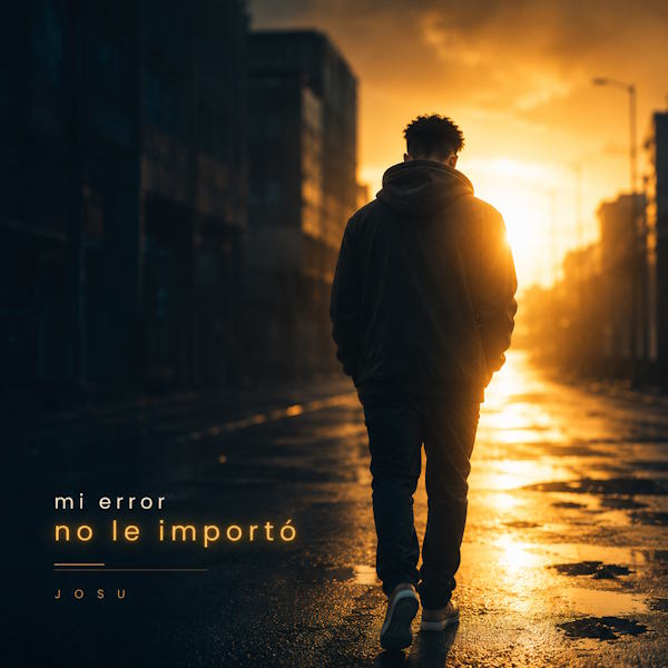 Josu presenta "Mi error no le importó": un himno al perdón y la madurez en el amor que sana desde la canción de autor