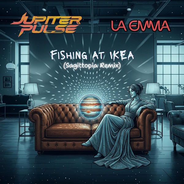 Jupiter Pulse lanza el remix de "Fishing At IKEA" con La Emma y Sagittopia: un hit divertido y bailable que transforma el caos de los pasillos en fiesta