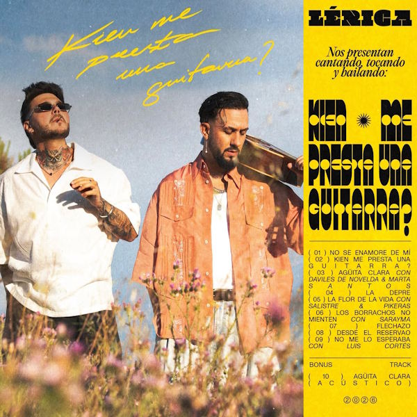 Lérica publica 'Kien me presta una guitarra?', el álbum que devuelve la guitarra española al centro de su universo sonoro