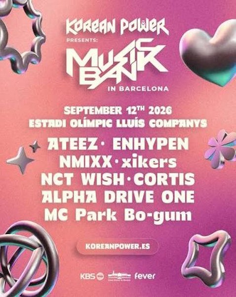 Barcelona se prepara para vivir la gran fiesta del K-pop con el Music Bank Barcelona