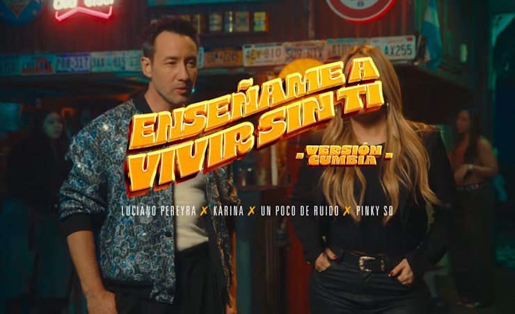 Luciano Pereyra, Karina, Un Poco De Ruido y Pinky SD unen sus voces en "Enséñame A Vivir Sin Ti"