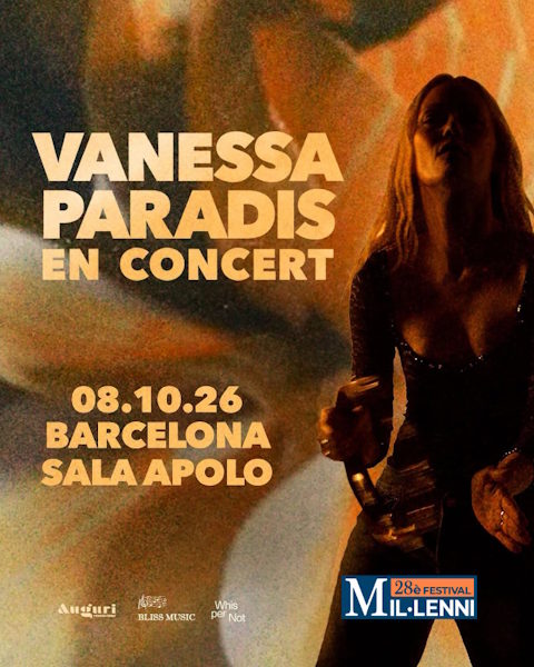 Vanessa Paradis regresa a los escenarios con "Le Retour des beaux jours" y anuncia su esperada parada en Barcelona